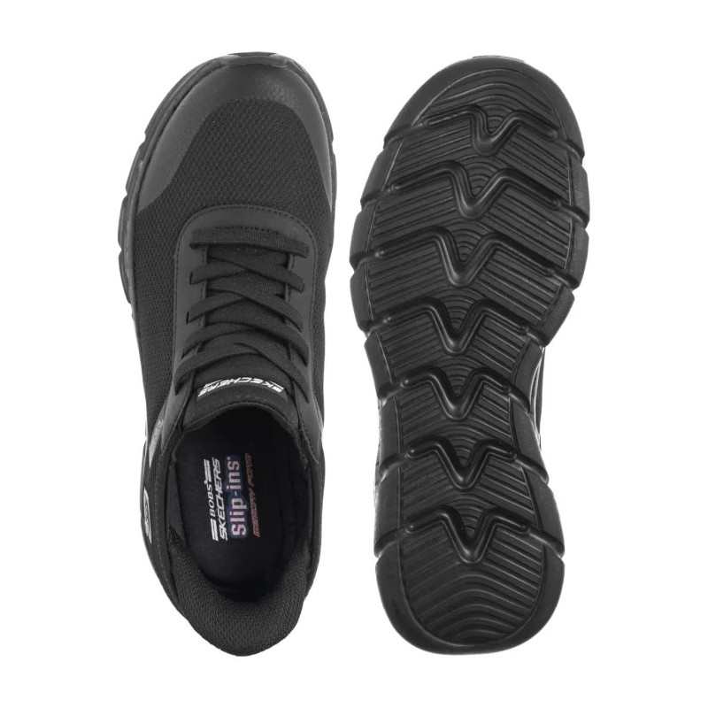 Skechers Bobs B Flex Hi Linear Force Slip-Ins Black 117391/BBK (SK274-a) kingad