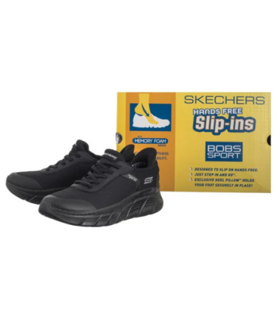 Skechers Bobs B Flex Hi Linear Force Slip-Ins Black 117391/BBK (SK274-a) kingad