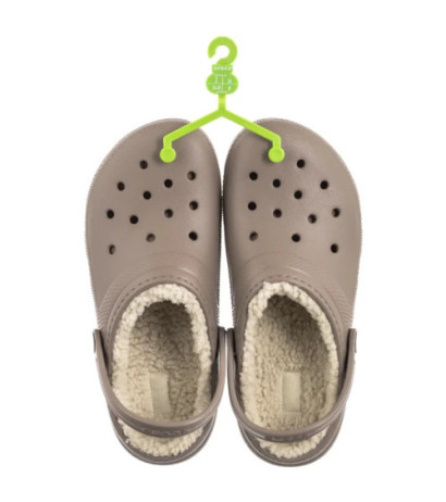 Crocs Classic Lined Clog K Mushroom/Bone 207010-2YB (CR265-e) sussid