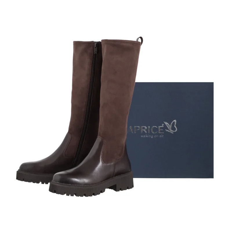 Caprice Brązowe 9-26509-43 329 Dk Brown Comb  (CP451-a) saapad