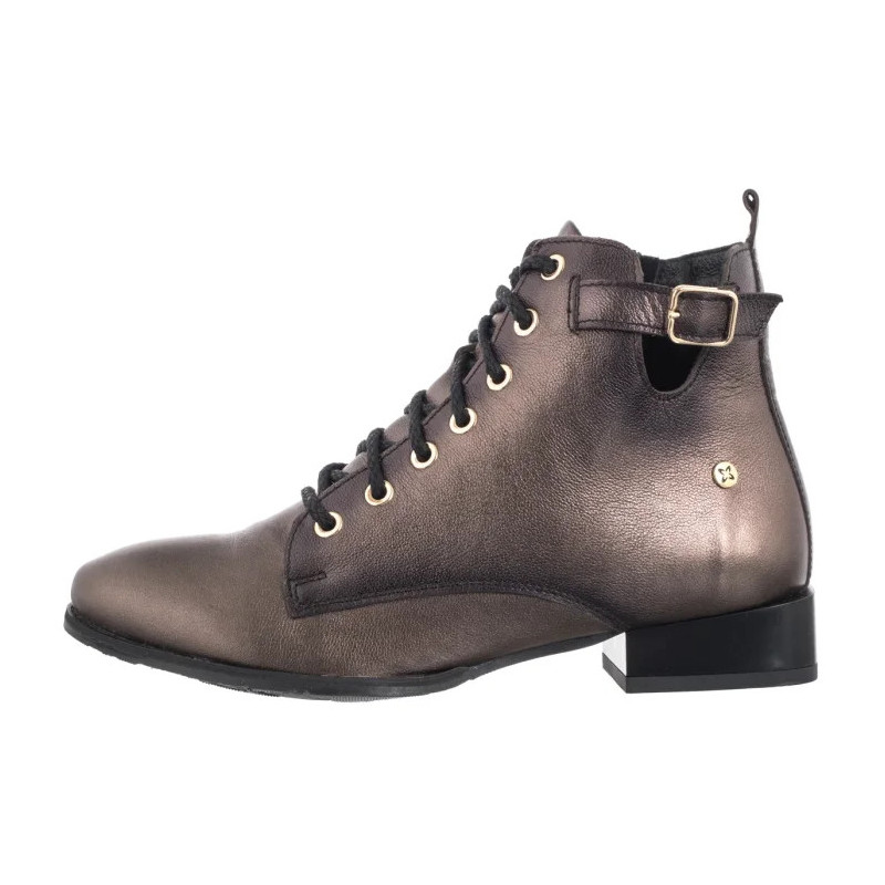 Maciejka Brązowe/Złote 07128-02/00-8 (MA1426-a) kingad