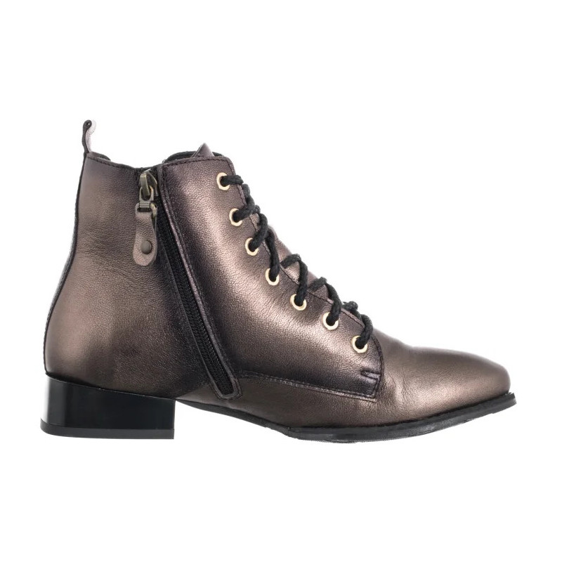 Maciejka Brązowe/Złote 07128-02/00-8 (MA1426-a) kingad