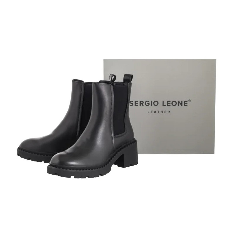 Sergio Leone Czarne BT 25427-S (SL581-a) kingad