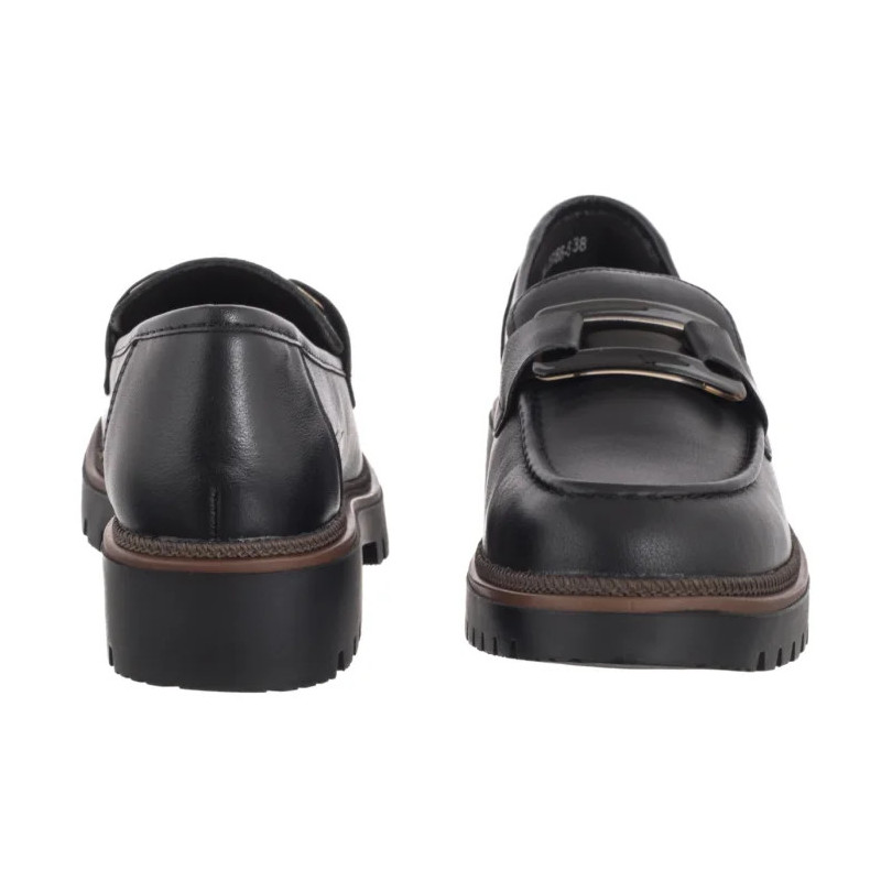 Sergio Leone Czarne MK 25166-S  (SL582-b) kingad