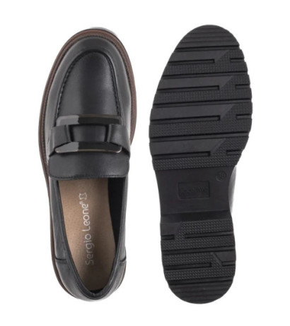 Sergio Leone Czarne MK 25166-S  (SL582-b) kingad