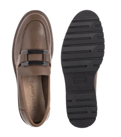 Sergio Leone Brązowe MK 25166-S  (SL582-c) kingad