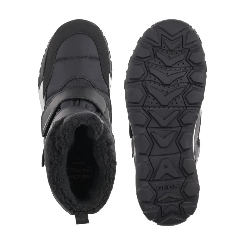 Geox J Trekkyup B ABX F Black J46MBF 0UFU54 C9999 (GE243-a) saapad