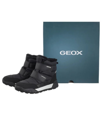 Geox J Trekkyup B ABX F Black J46MBF 0UFU54 C9999 (GE243-a) saapad