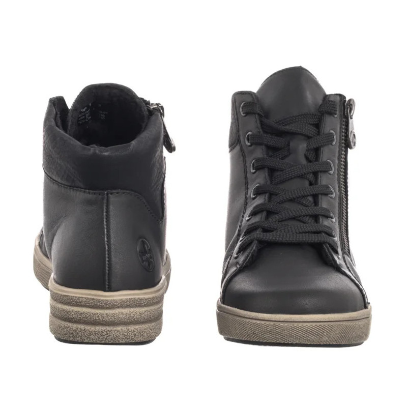 Rieker Czarne X0709-01 Black (RI299-a) kingad