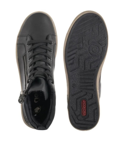 Rieker Czarne X0709-01 Black (RI299-a) kingad