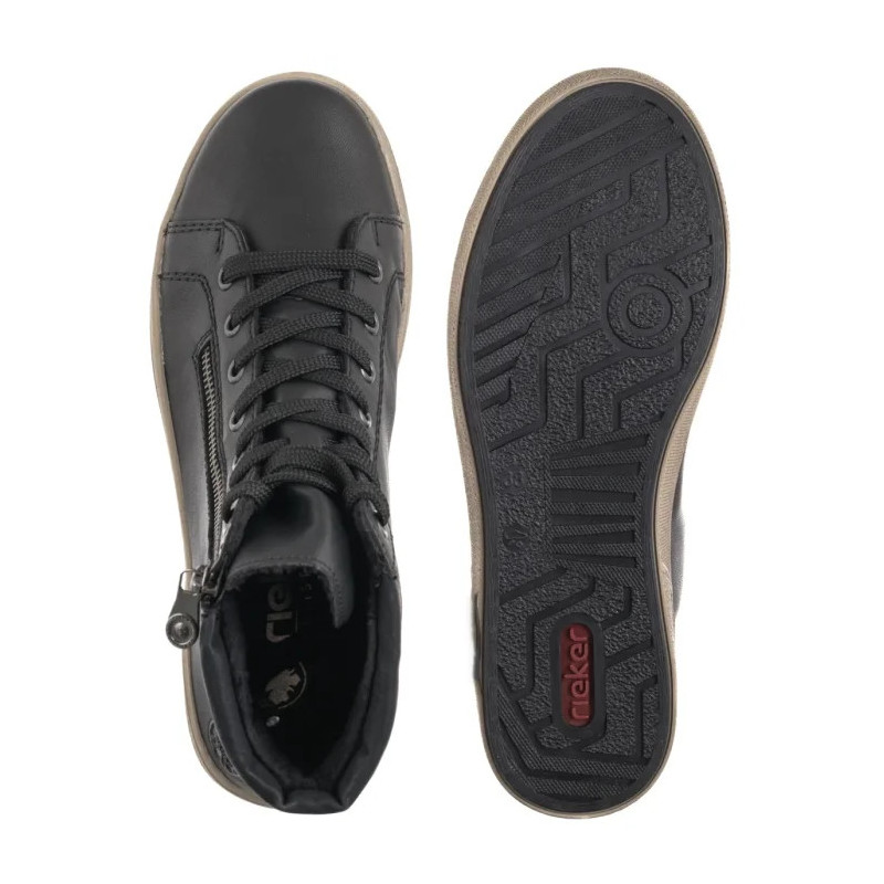 Rieker Czarne X0709-01 Black (RI299-a) kingad