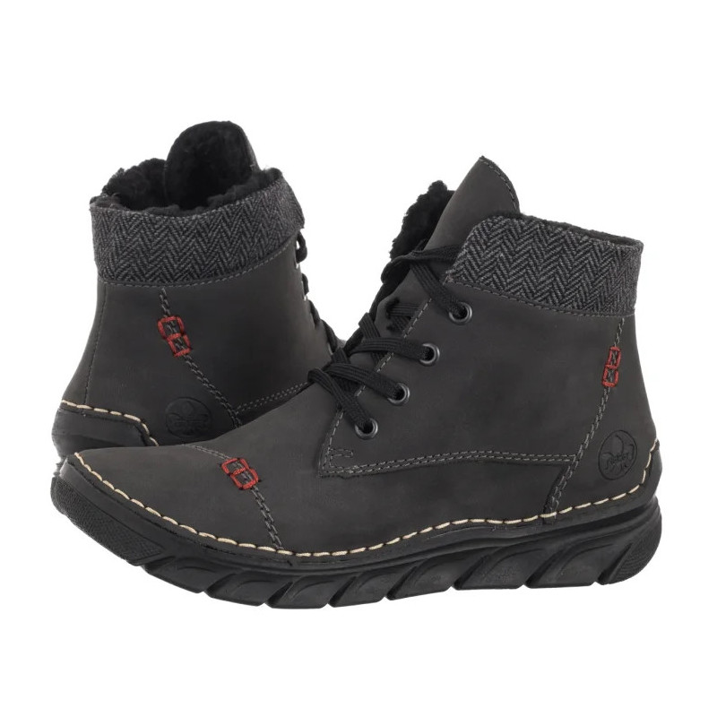Rieker Szare 55031-45 Grey (RI303-a) kingad