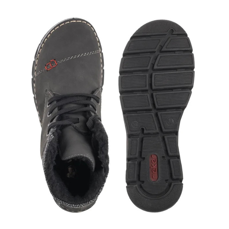 Rieker Szare 55031-45 Grey (RI303-a) kingad