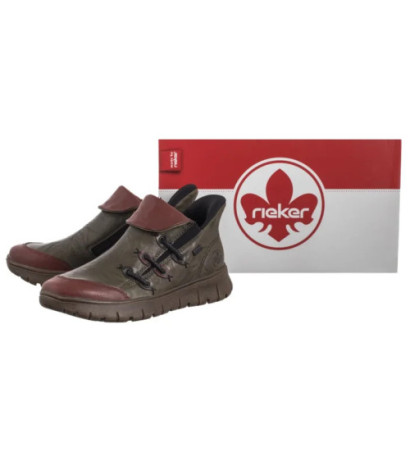 Rieker Zielone N1353-52 Green (RI306-a) kingad