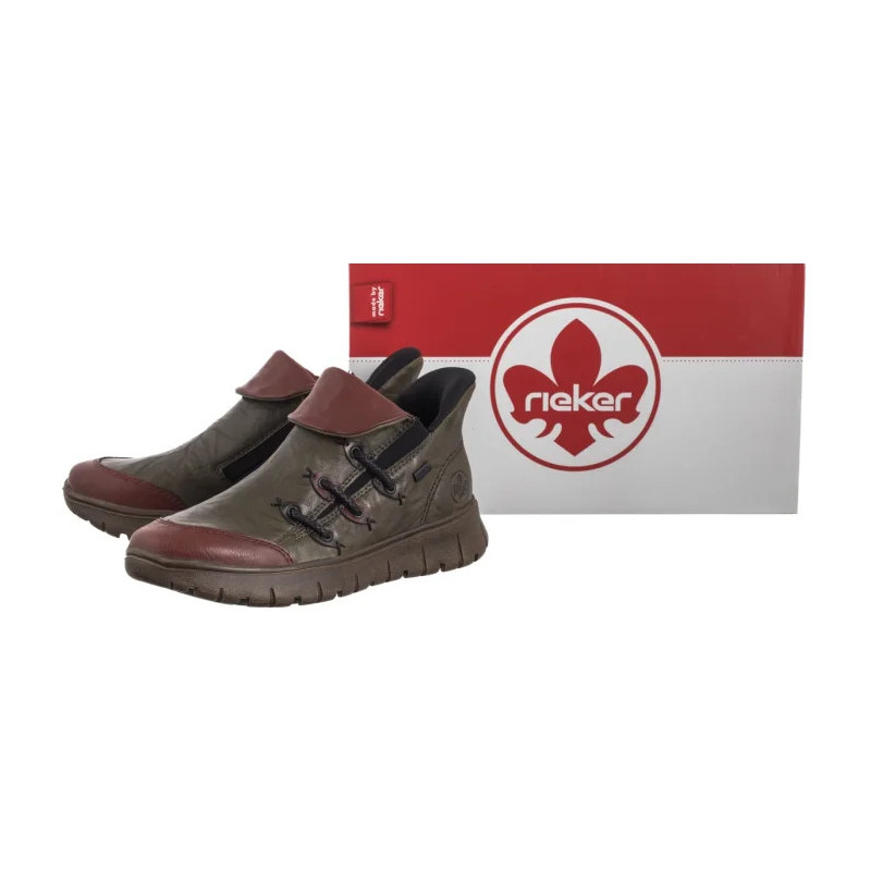 Rieker Zielone N1353-52 Green (RI306-a) kingad