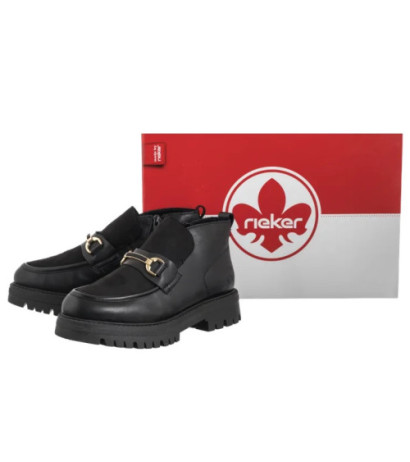 Rieker Czarne 47582-00 Black (RI310-a) kingad