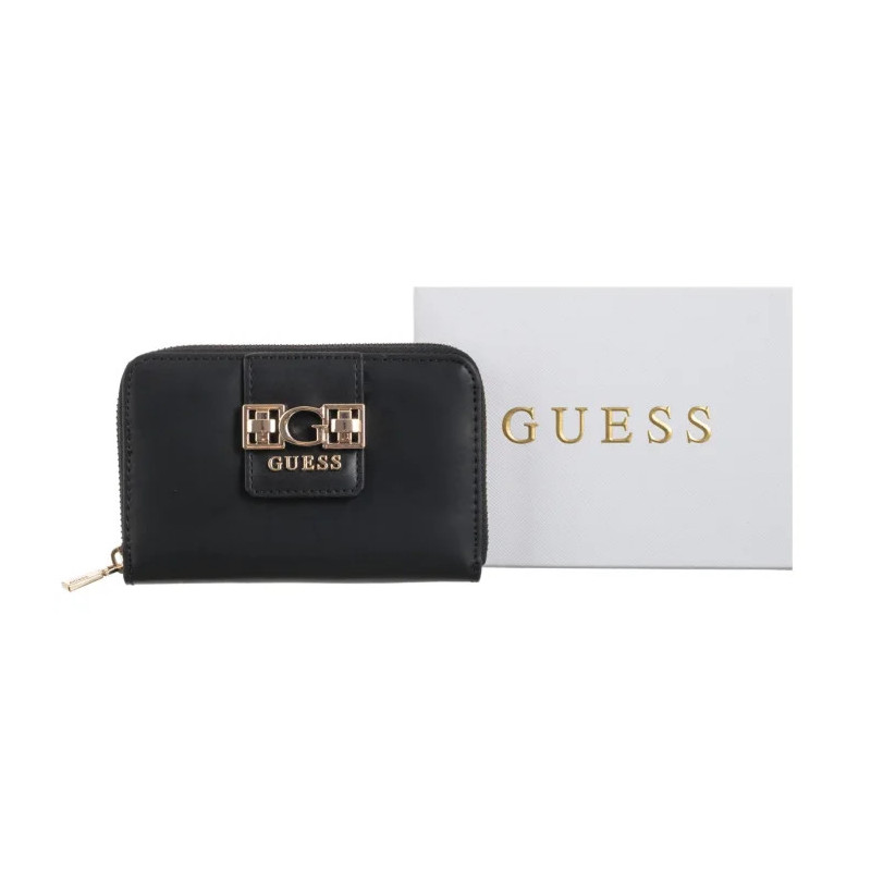 Guess Jane Slg Medium Zip Around SWVG98 91140 Black (GU796-a) käekott