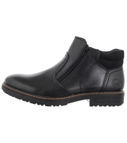 Rieker Czarne 33151-00 Black (RI313-a) saapad