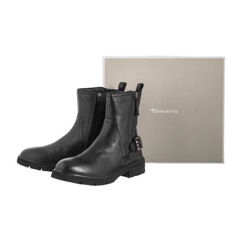 Tamaris Czarne 1-25421-45 001 Black (TM568-a) kingad