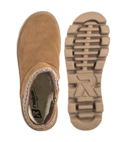 Rieker Brązowe W2074-24 Brown (RI311-a) kingad