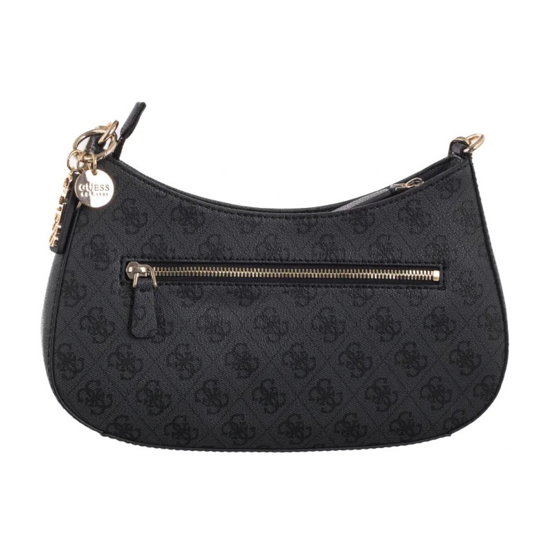 Guess Noelle II Top Zip Shoulder Bag HWBG96 71280 Coal Logo (GU773-a) käekott
