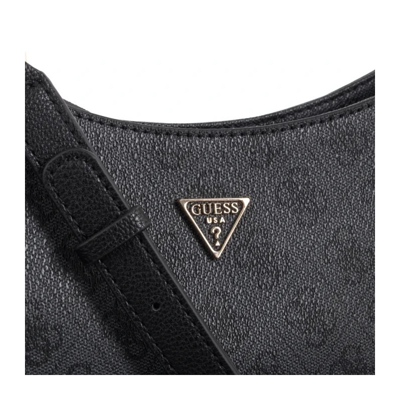 Guess Noelle II Top Zip Shoulder Bag HWBG96 71280 Coal Logo (GU773-a) käekott