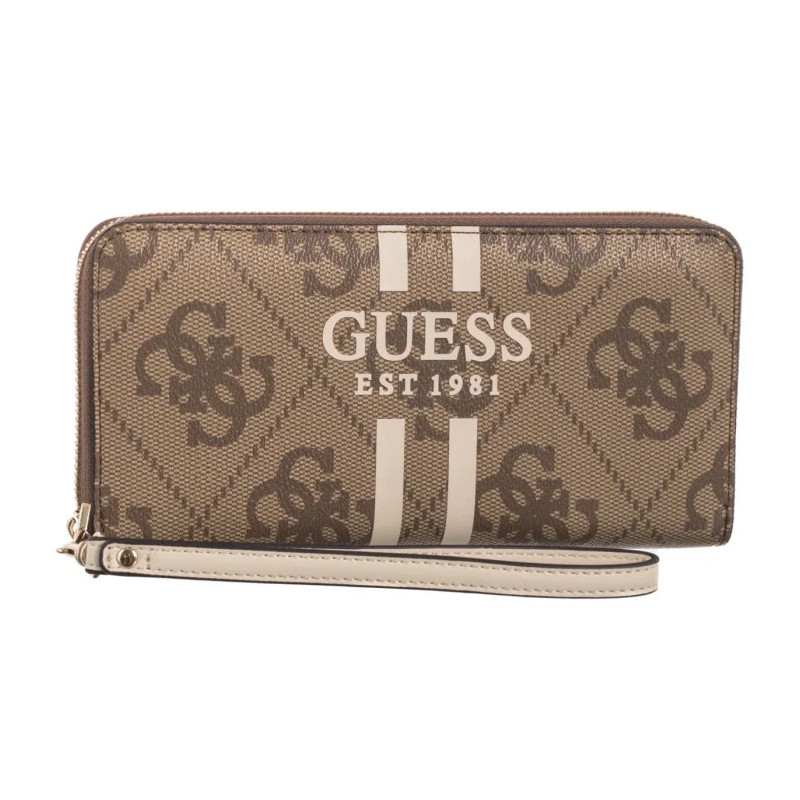 Guess Laurel II Slg Large Zip Around SWOS74 59146 Latte Logo (GU774-a) käekott