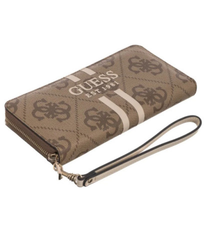 Guess Laurel II Slg Large Zip Around SWOS74 59146 Latte Logo (GU774-a) käekott