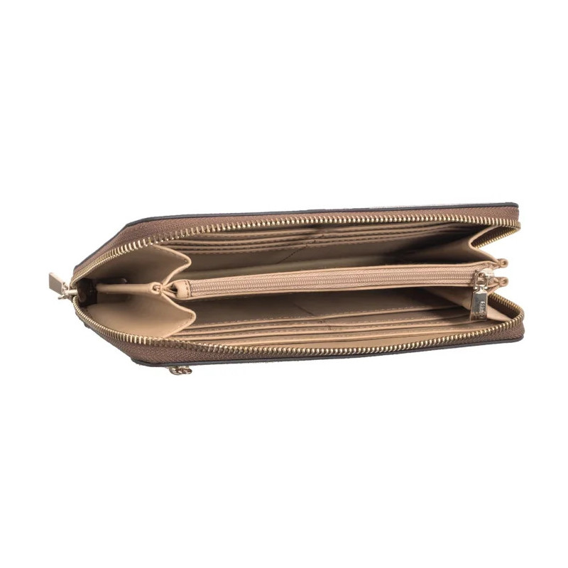 Guess Laurel II Slg Large Zip Around SWOS74 59146 Latte Logo (GU774-a) käekott