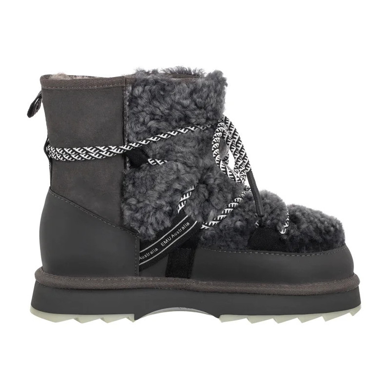 EMU Australia Blurred Teddy Charcoal W13196 (EM541-b) kingad