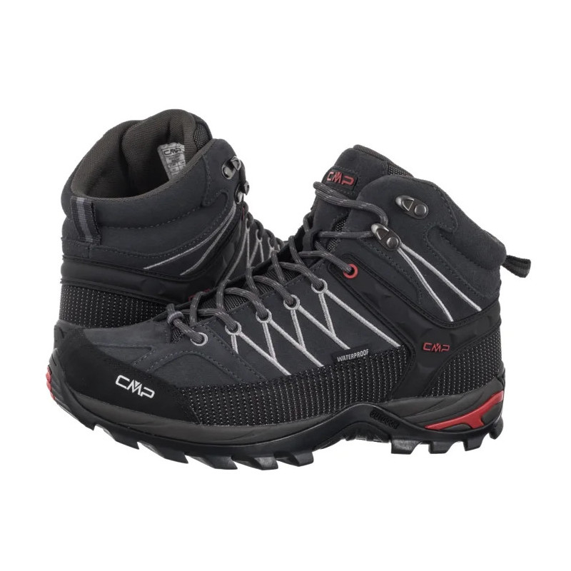 CMP Rigel Mid Trekking Shoe Wp 3Q12947 60UU Titanio/Ferrari (CM2-d) kingad