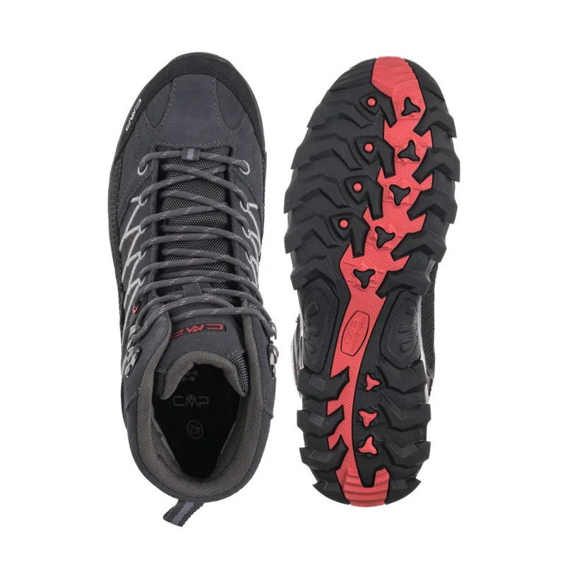 CMP Rigel Mid Trekking Shoe Wp 3Q12947 08MF Blue Ink/Yellow Fluo (CM2-d) kingad