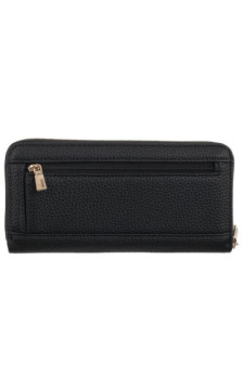 Guess Brenton Slg Lrg Zip Around SWPG96 48146 Black (GU798-a) käekott
