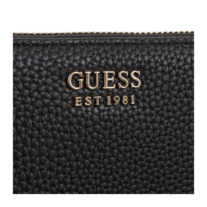 Guess Brenton Slg Lrg Zip Around SWPG96 48146 Black (GU798-a) käekott
