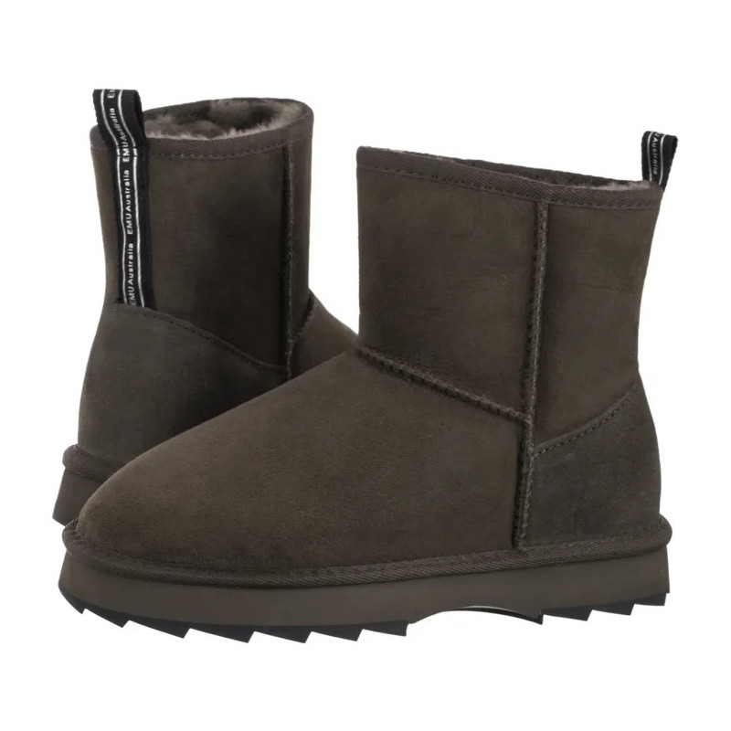 EMU Australia Sharky Mini Dark Olive/Black W12434 (EM347-e) saapad