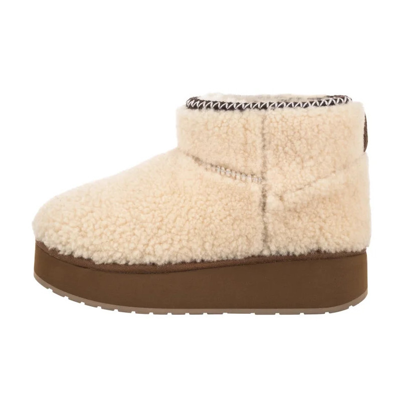 EMU Australia Stinger Micro Flatform Teddy Natural W13187 (EM545-a) kingad