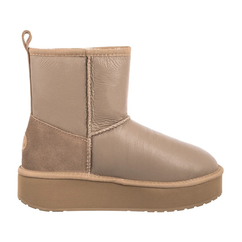 EMU Australia Stinger Mini Flatform Leather Sand W13189 (EM549-a) kingad