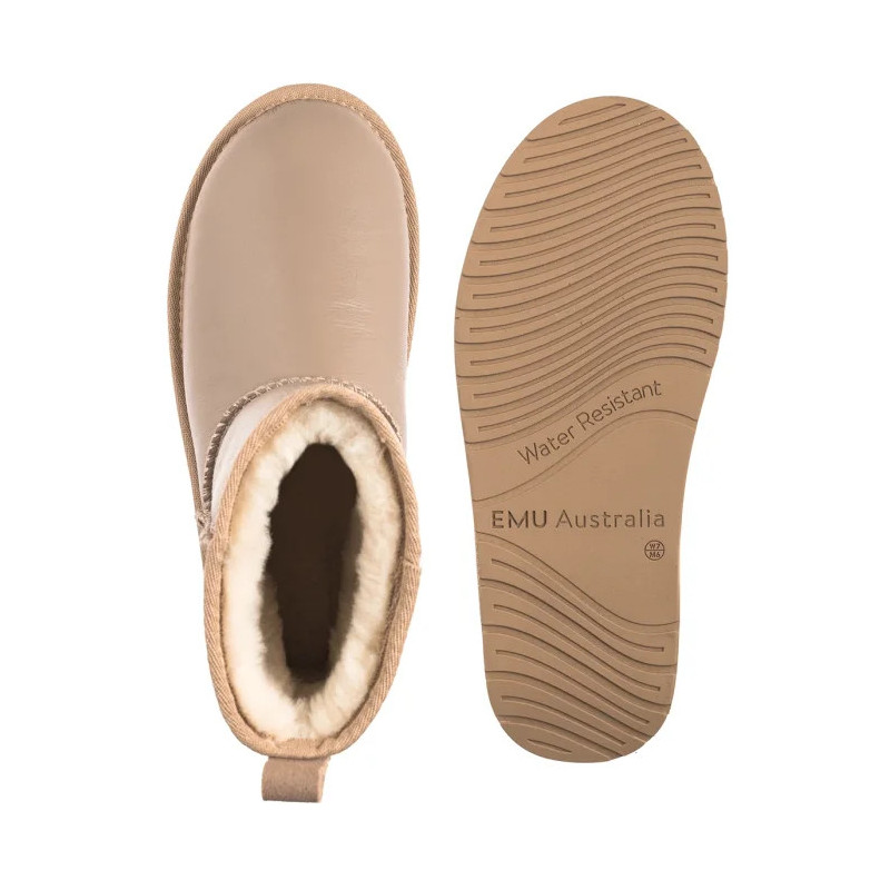 EMU Australia Stinger Mini Flatform Leather Sand W13189 (EM549-a) kingad