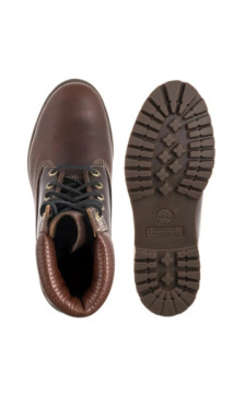 Timberland Premium 6 In Lace Waterproof MD Brown Full Grain 0A2P6W EIU (TI138-b) saapad