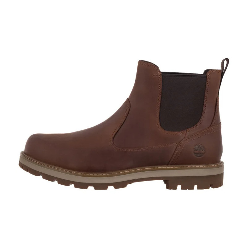 Timberland Britton Road Mid Chelsea Boot Rust Full Grain 0A6A4W EM6 (TI141-b) kingad