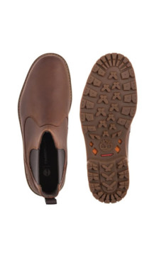 Timberland Britton Road Mid Chelsea Boot Rust Full Grain 0A6A4W EM6 (TI141-b) kingad