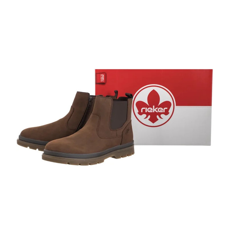 Rieker Brązowe F7051-23 Brown (RI314-a) kingad