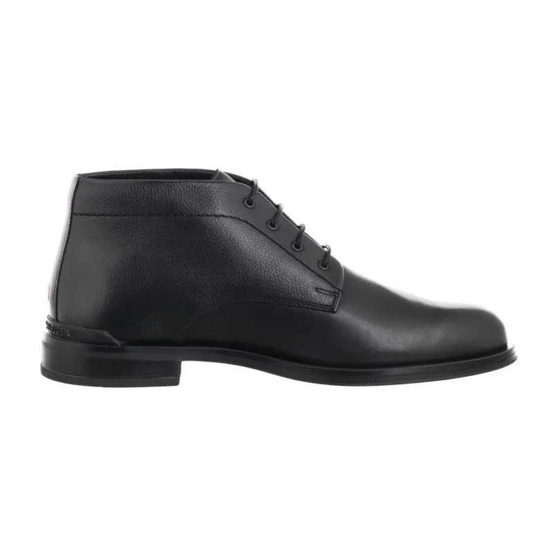 Tommy Hilfiger Corporate Hilfiger Lth Boot Black FM0FM05697 BDS (TH1410-a) kingad