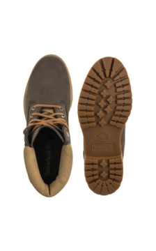 Timberland Premium 6 In Lace Waterproof Dark Brown Nubuck W 0A2P6W A4J (TI153-a) saapad