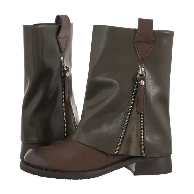 Maciejka Zielono-Brązowe K7213-09/00-8 (MA1444-b) kingad