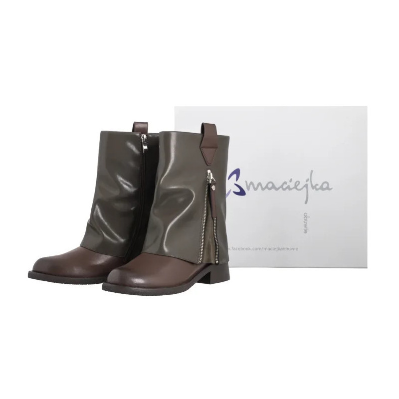 Maciejka Zielono-Brązowe K7213-09/00-8 (MA1444-b) kingad