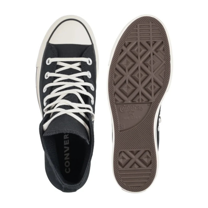 Converse CTAS Lift Hi Black/White/Sunny Angle A15534C (CO817-a) kingad