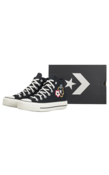 Converse CTAS Lift Hi Black/White/Sunny Angle A15534C (CO817-a) kingad