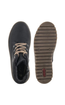 Rieker Czarne Y3433-00 Black (RI316-a) kingad