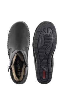 Rieker Czarne 73365-00 Black (RI326-a) kingad